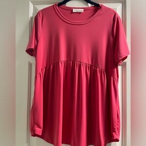 Pretty rosy pink top